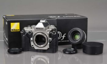 A Nikon Df DSLR Camera,