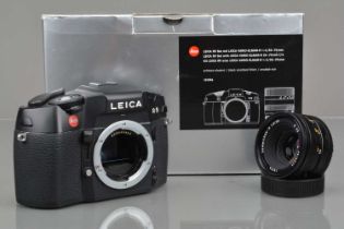 A Leica R9 SLR Camera,
