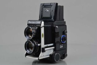 A Mamiya C330 Professional S TLR Camera,