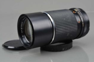 A Mamiya Sekor C 210mm f/4 Lens,