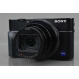 A Sony Cyber-Shot RX100 M6 Digital Camera,