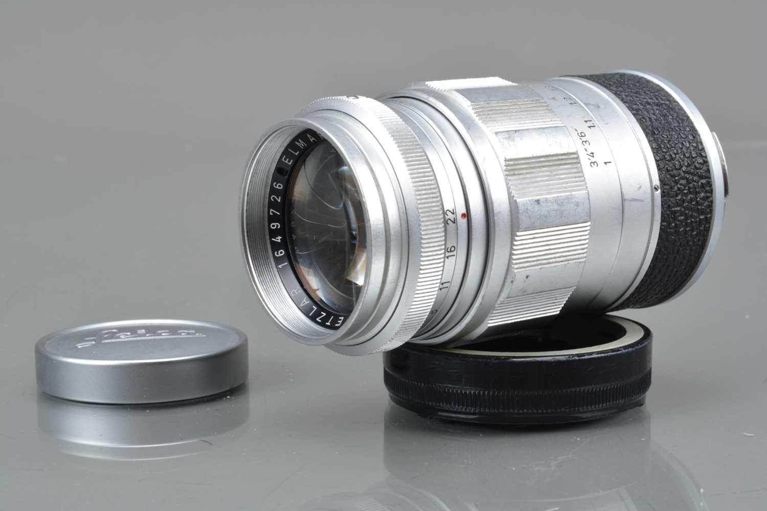 A Leitz Wetzlar 90mm f/2.8 Elmarit Lens,