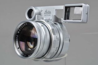 A Leitz Wetzlar 50mm f/2 Dual Range Summicron Lens,