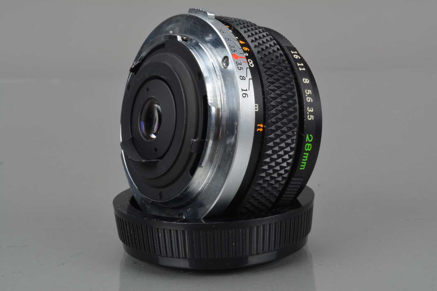 An Olympus OM G. Zuiko 28mm f/3.5 Lens, - Image 2 of 2