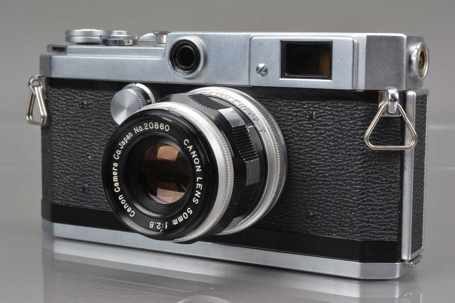 A Canon L1 Rangefinder Camera,