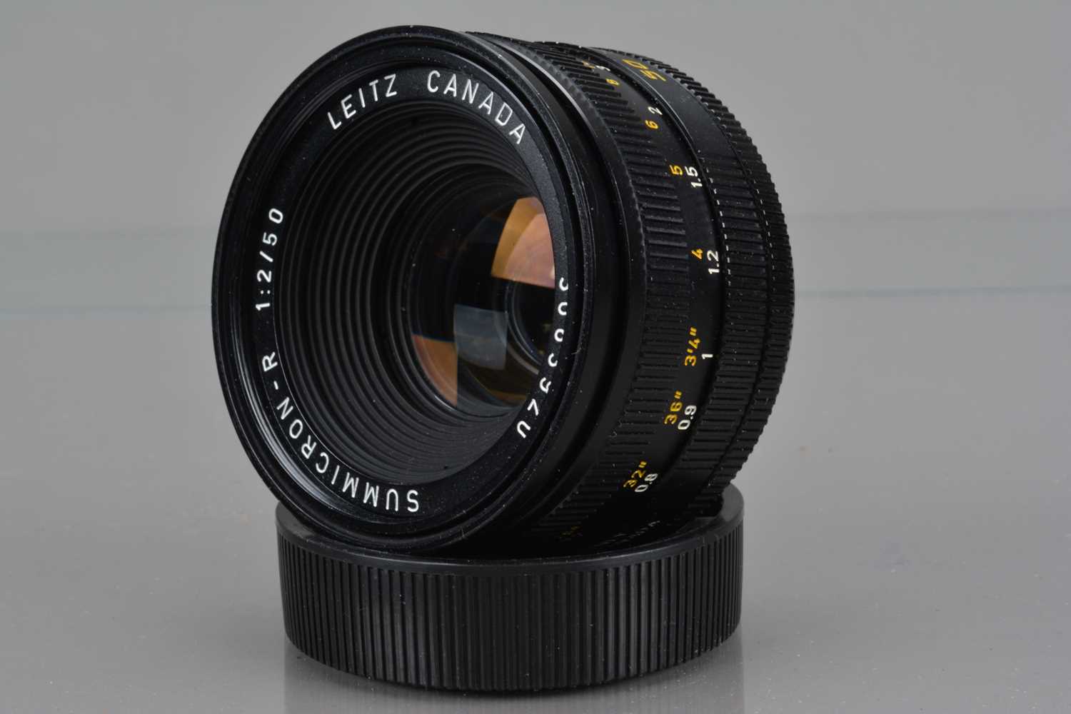 A Leitz Canada 50mm f/2 Summicron-R Lens,