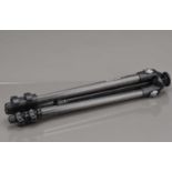 A Manfrotto 055MF3 Carbon Fibre Tripod,