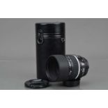 A Nikon AF DC-Nikkor 105mm f/2D Lens,