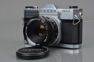 A Canon Canonflex RM SLR Camera,