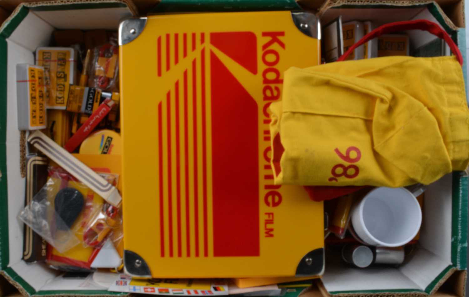 A Tray of Kodak Branded Items,