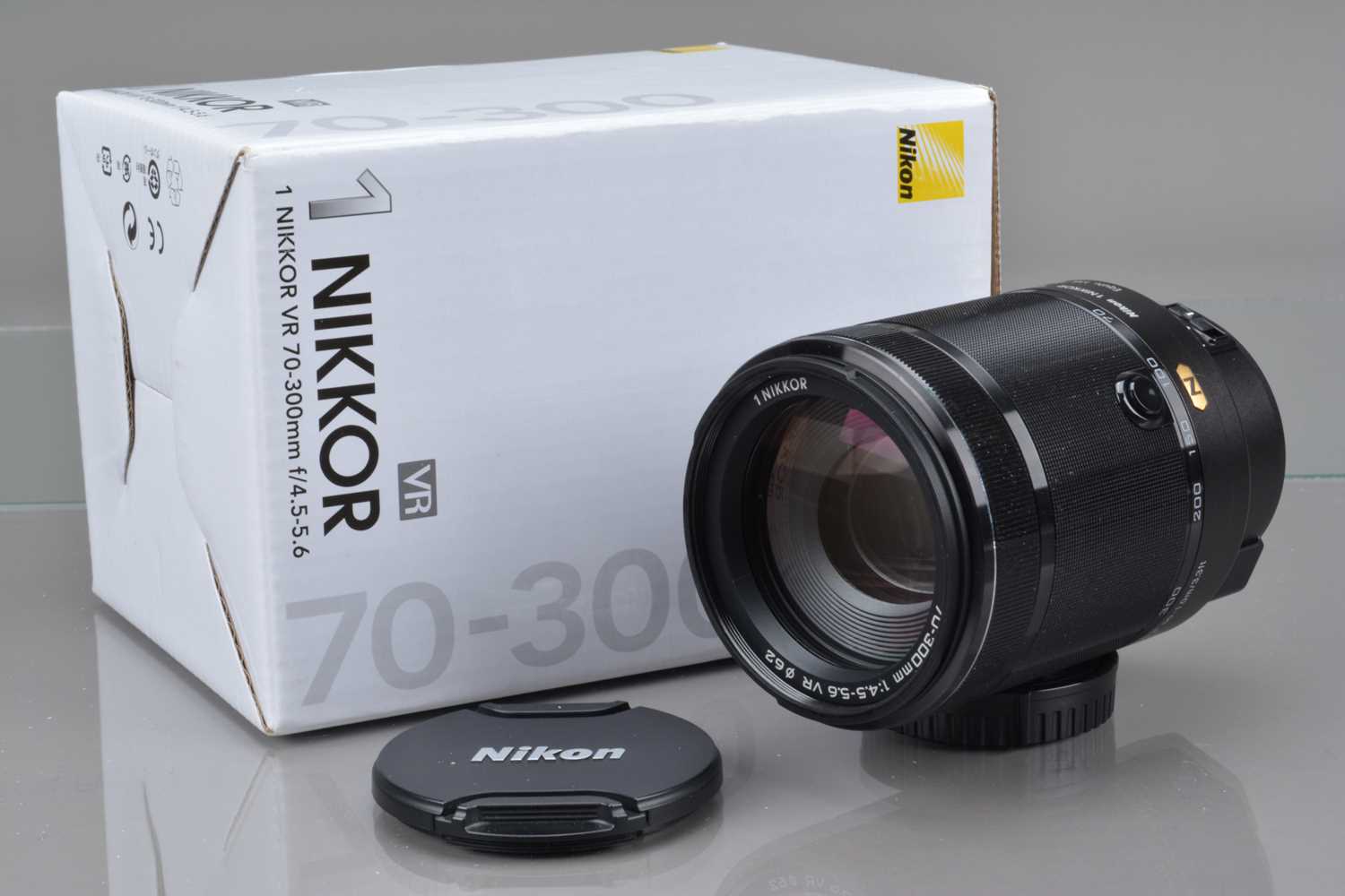 A Nikon 1 Nikkor VR 70-300mm f/4.5-5.6 Lens,