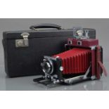 Red VN Quarter Plate Technical Camera,