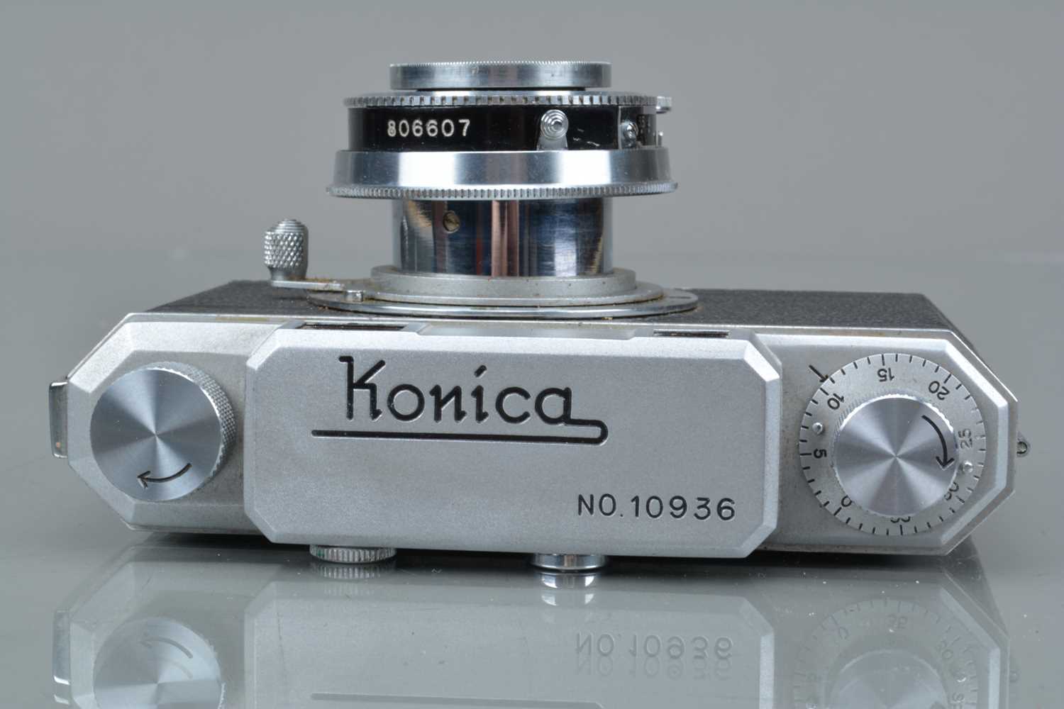 A Konica I Rangefinder Camera, - Image 3 of 3