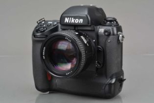 A Nikon F5 SLR Camera,