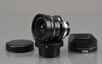 A Leitz Canada 28mm f/2.8 Elmarit Lens,
