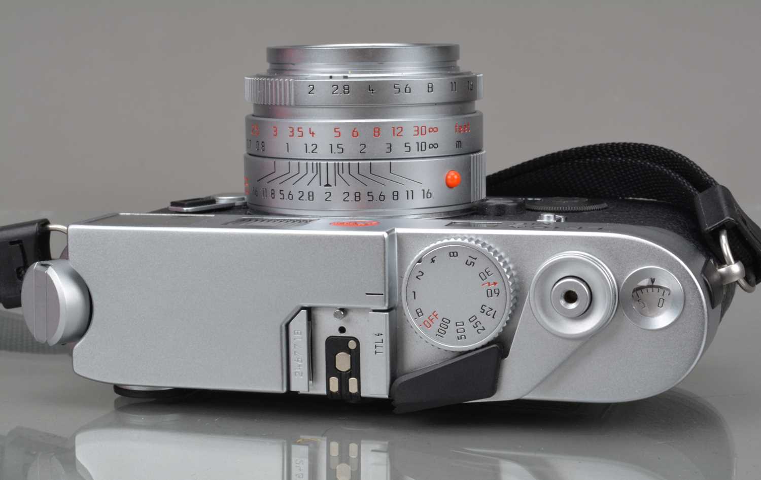 A Leica M6 TTL 0.72 Rangefinder Camera, - Image 3 of 3