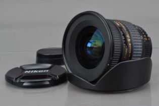 A Nikon AF Nikkor 18-35mm f/3.5-4.5D ED IF Lens,