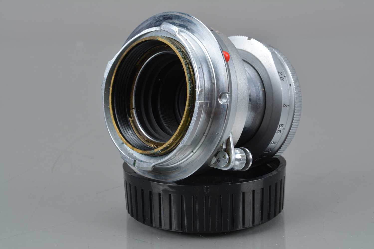 A Leitz Wetzlar 50mm f/2.8 Elmar Collapsible Lens, - Image 2 of 2