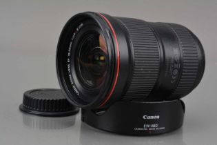 A Canon EF 16-35mm f/2.8 L III USM Lens,