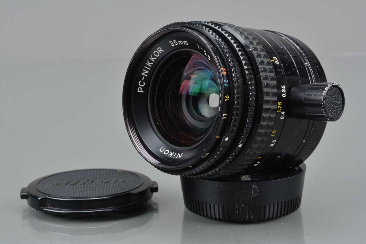 A Nikon PC-Nikkor 35mm f/2.8 Shift Lens,