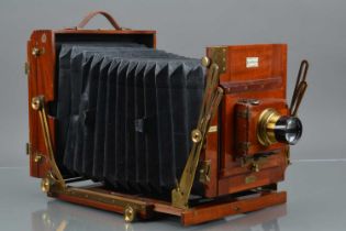 A Sanderson Regular Whole Plate Camera,