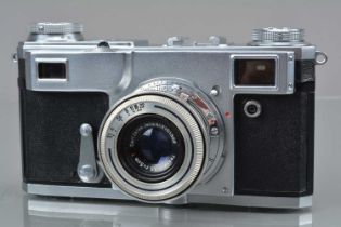 A No Name Kiev 4a (Type 1) Rangefinder Camera,