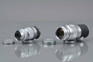 Two Leitz Wetzlar Elmar Lenses,