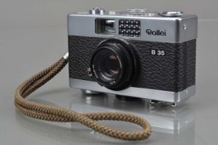 A Rollei B 35 Compact Camera,