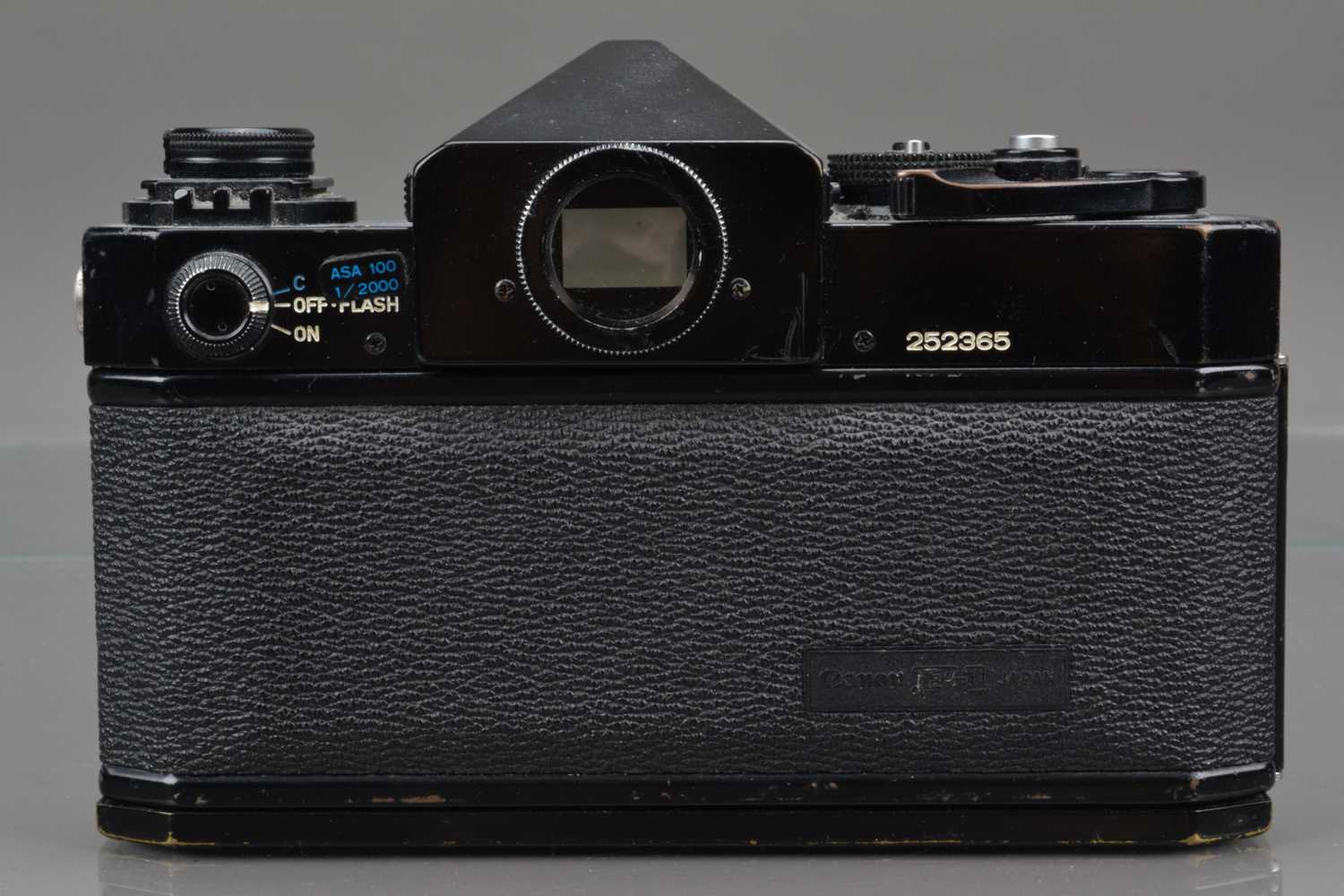 A Canon F-1 SLR Camera, - Image 2 of 3