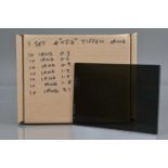 A Set of Seven Tiffen 4 x 5.6 Inch IRND Glass Filters,