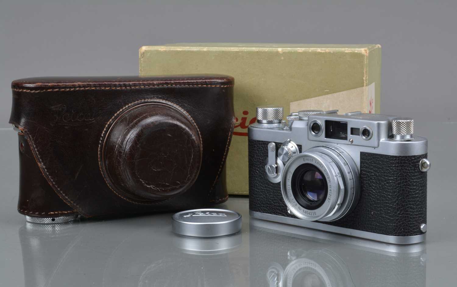 A Leitz Wetzlar Leica IIIg Rangefinder Camera,