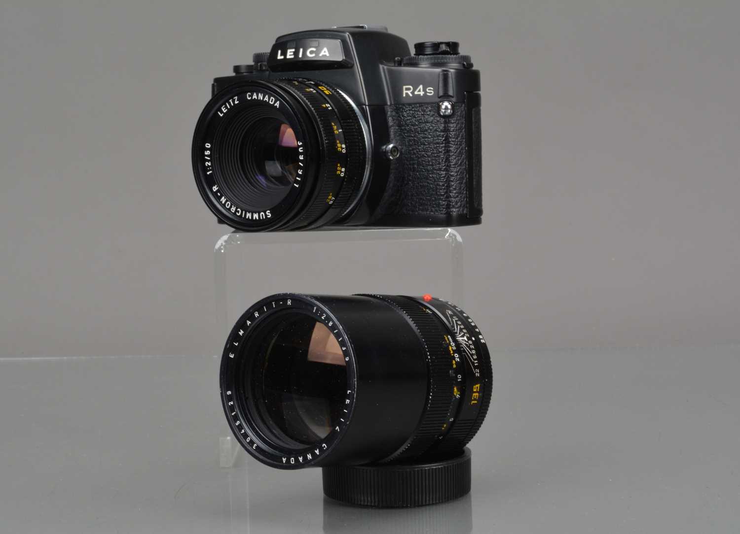 A Leica R4s SLR Camera,