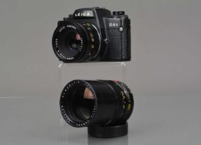 A Leica R4s SLR Camera,