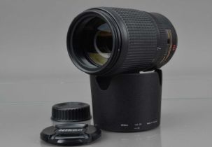 A Nikon AF-S Nikkor 70-300mm f/4.5-5.6G ED VR Lens,