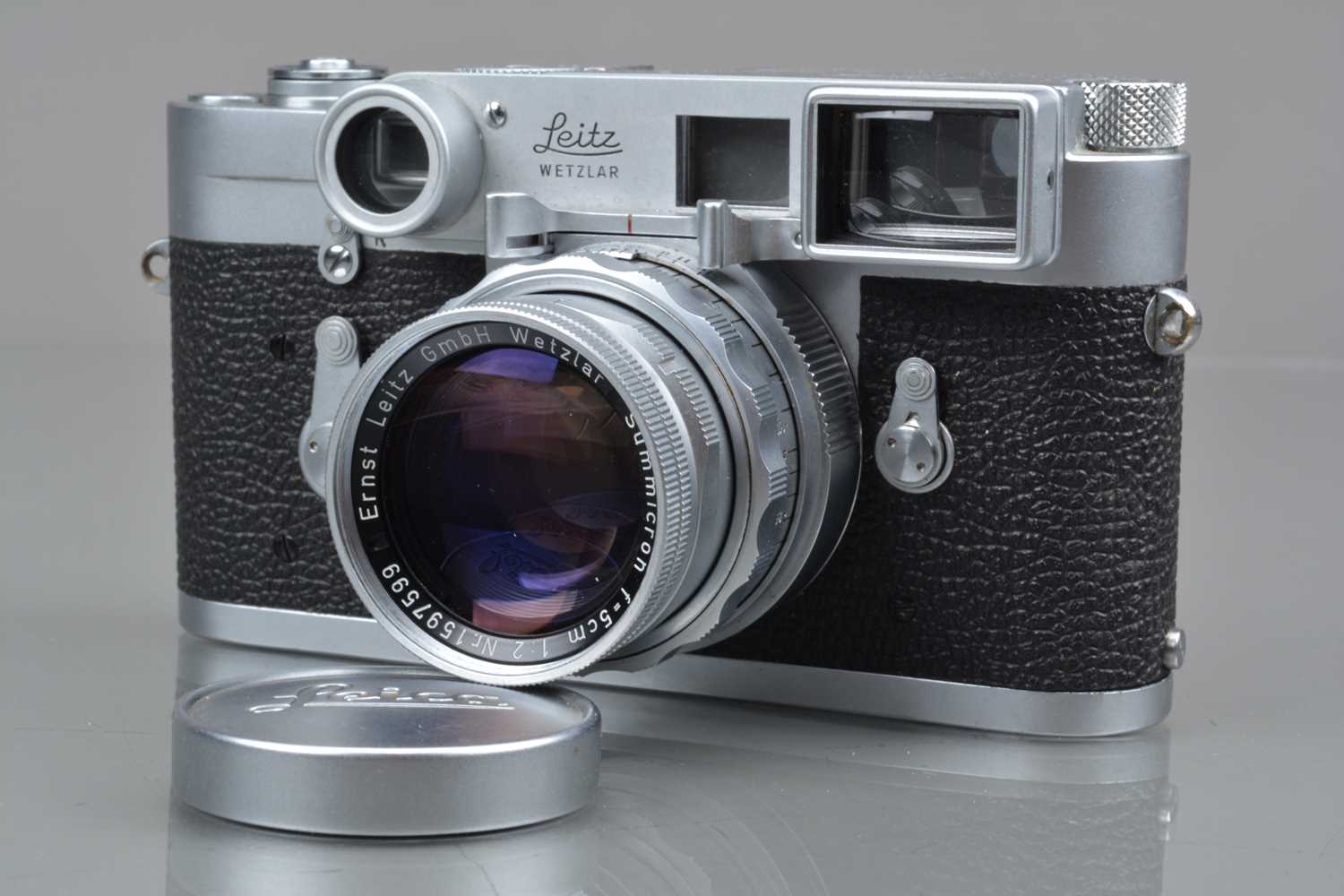 A Leitz Wetzlar Leica M3 Rangefinder Camera,
