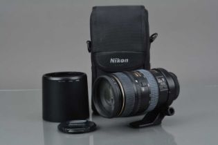 A Nikon ED AF VR-Nikkor 80-400mm f/4.5-5.6D Lens,