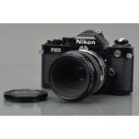 A Nikon FM2 SLR Camera,