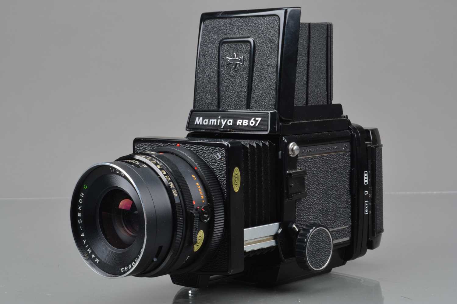 A Mamiya RB67 Pro S Camera,