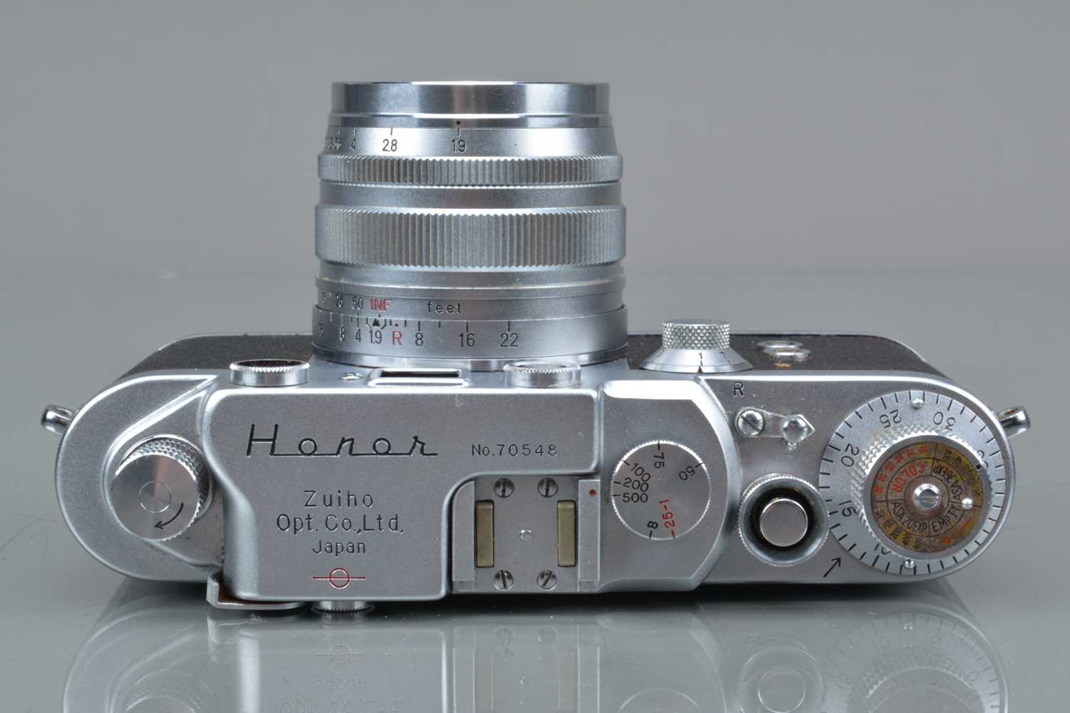 A Zuiho Optical Honor S1 Rangefinder Camera, - Image 3 of 3