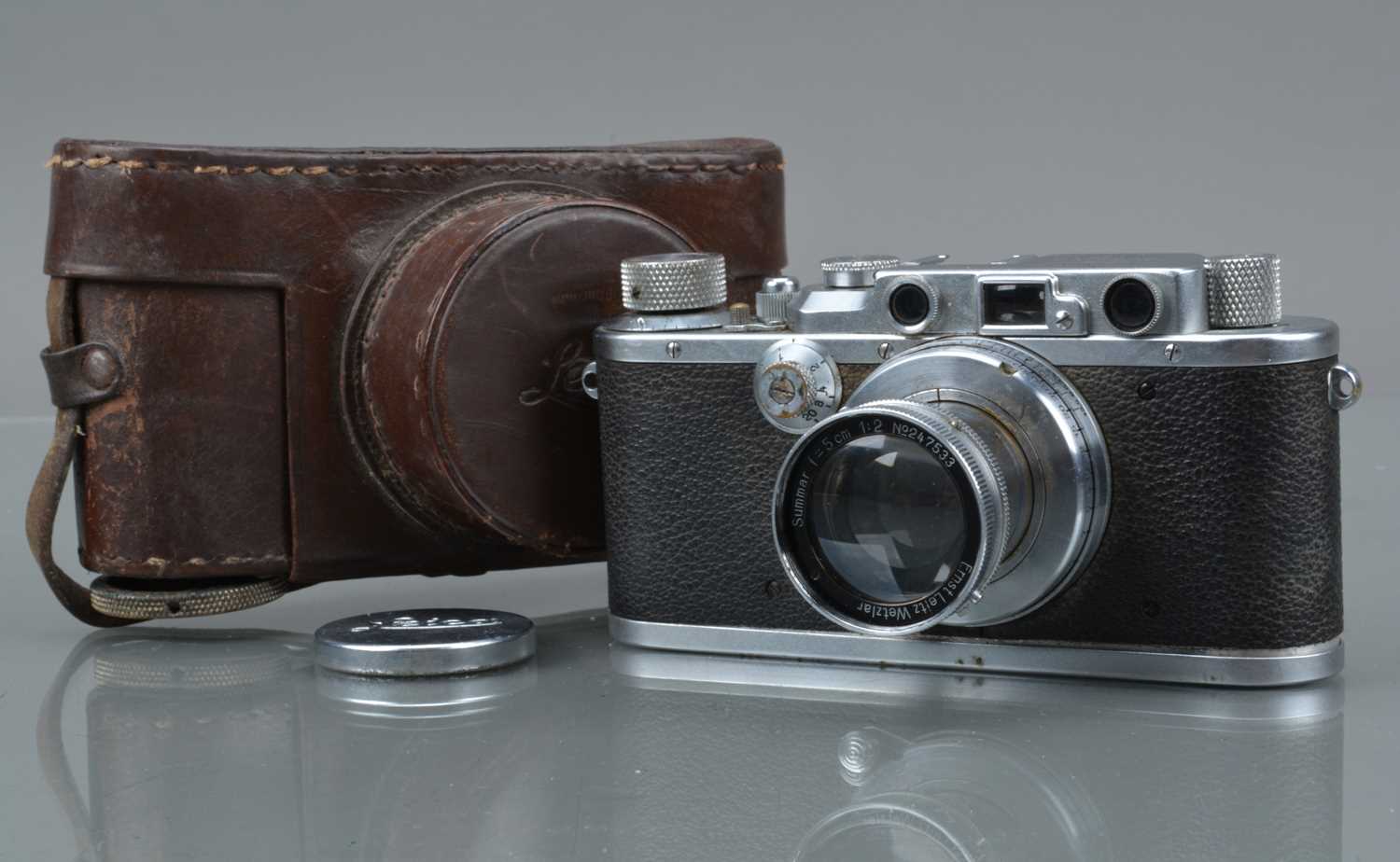 A Leica III Model F, Rangefinder Camera,