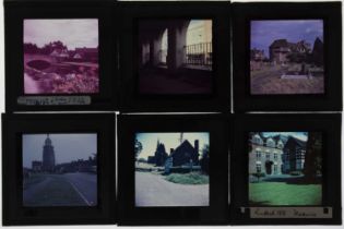 3¼in sq Magic Lantern Slides,