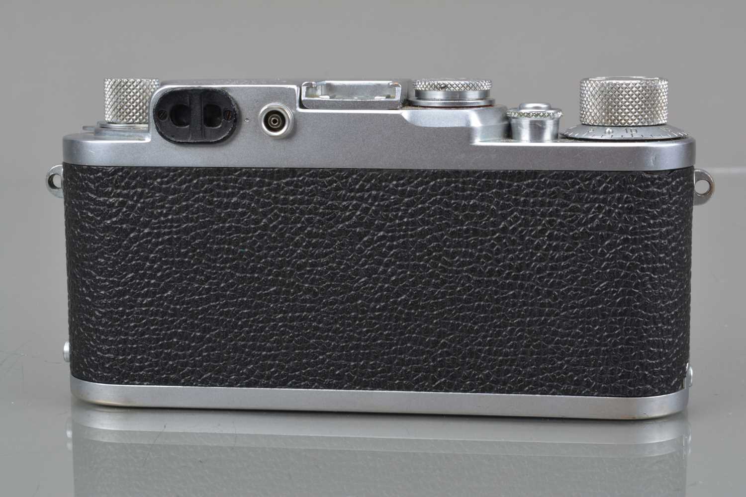 A Leitz Wetzlar Leica IIIf Rangefinder Camera, - Image 2 of 3