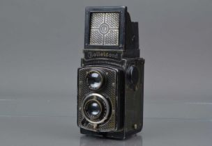 An Art Deco Rolleicord I TLR Camera,