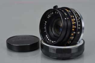 A Leitz Canada 35mm f/2 Summicron Lens,
