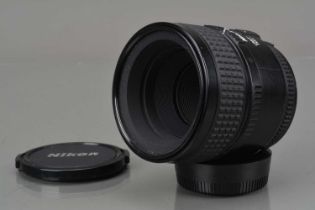 A Nikon AF Micro Nikkor 60mm f/2.8D Lens,
