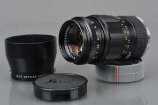 A Leitz Wetzlar 90mm f/2.8 Elmarit Lens,