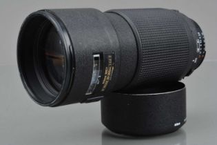 A Nikon ED AF Nikkor 80-200mm f/2.8D Lens,