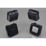 Four Mamiya RZ67 Professional 120 Backs.