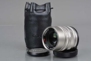 A Carl Zeiss T* 90mm f/2.8 Sonnar Lens,