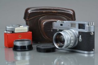 A Leitz Wetzlar Leica M2 Rangefinder Camera,